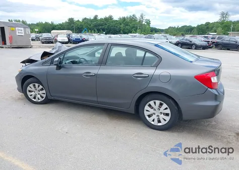 2012 Honda Civic Lx from USA, damaged, VIN 2HGFB2F50CH558046